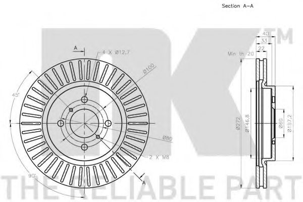 Disc frana 3