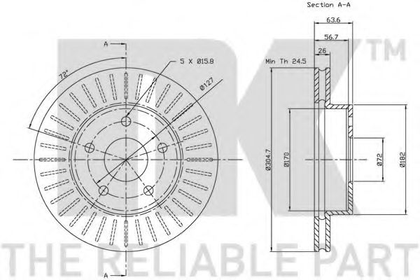 Disc frana 3