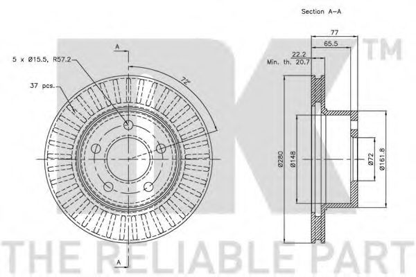 Disc frana 2