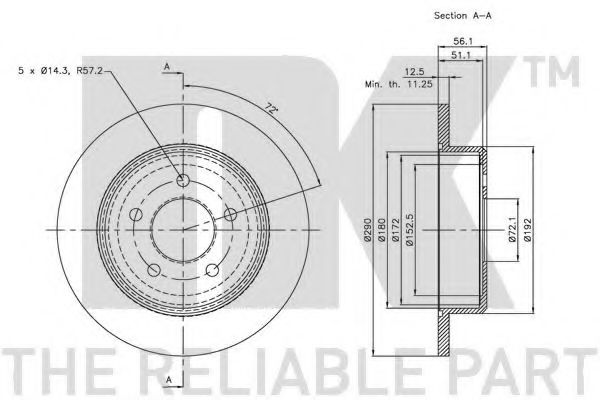 Disc frana 3