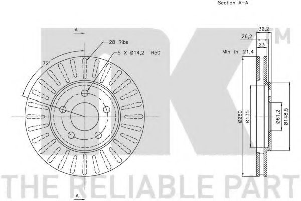 Disc frana 2