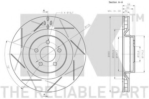 Disc frana 3