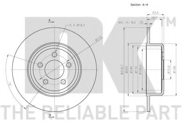 Disc frana 3