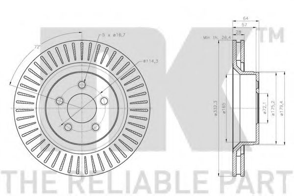 Disc frana 3