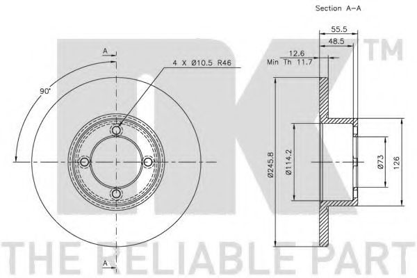 Disc frana 2