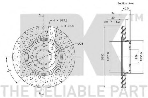 Disc frana 3