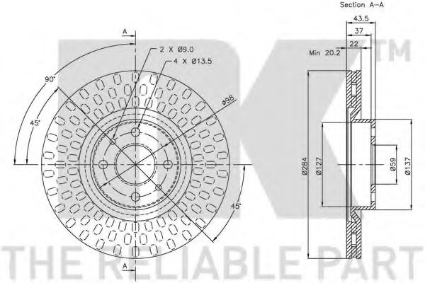 Disc frana 3