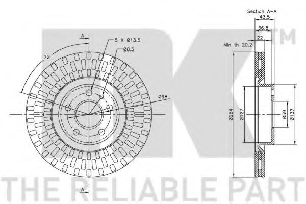 Disc frana 3