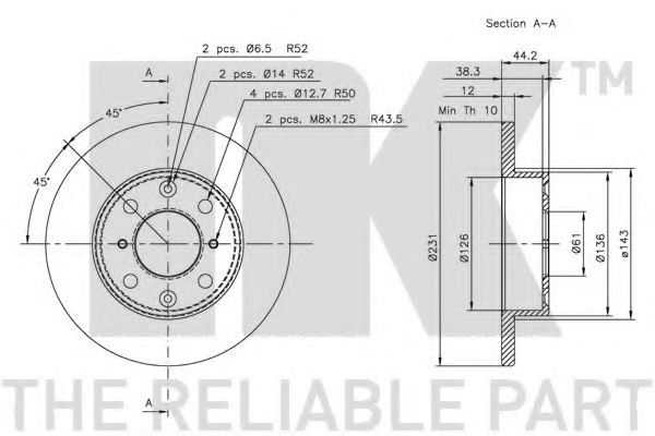 Disc frana 2