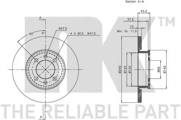 Disc frana 2