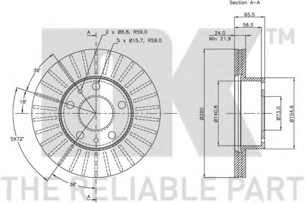 Disc frana 3