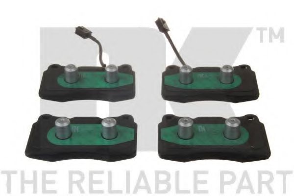 set placute frana,frana disc 2