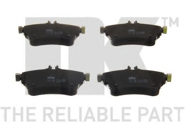 set placute frana,frana disc 2