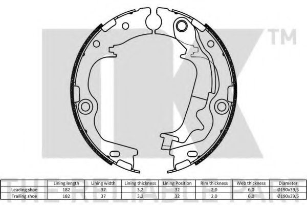 Set saboti frana, frana de mana 2