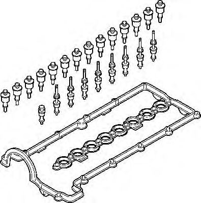Set garnituri, Capac supape