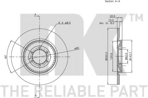 Disc frana 2