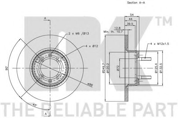 Disc frana 2