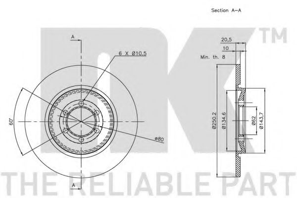 Disc frana 2