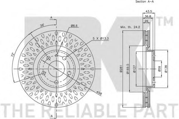 Disc frana 2
