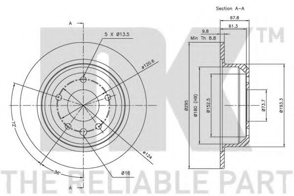 Disc frana 2