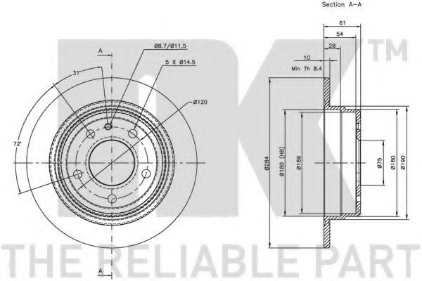Disc frana 2
