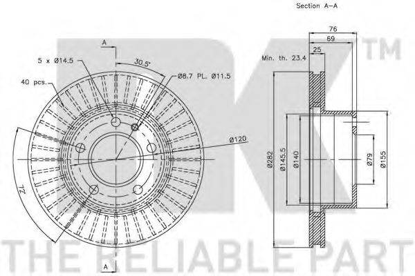 Disc frana 2