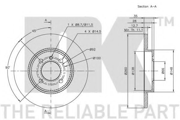 Disc frana 2