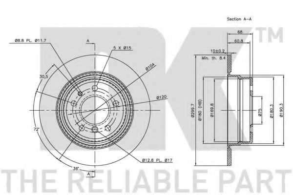 Disc frana 2
