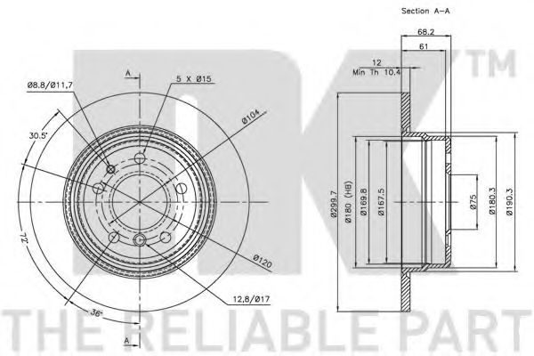 Disc frana 2