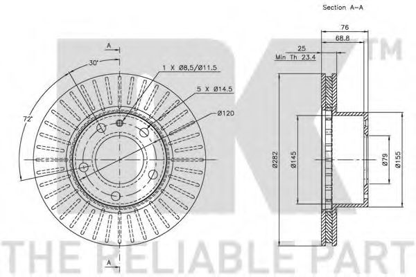 Disc frana 2