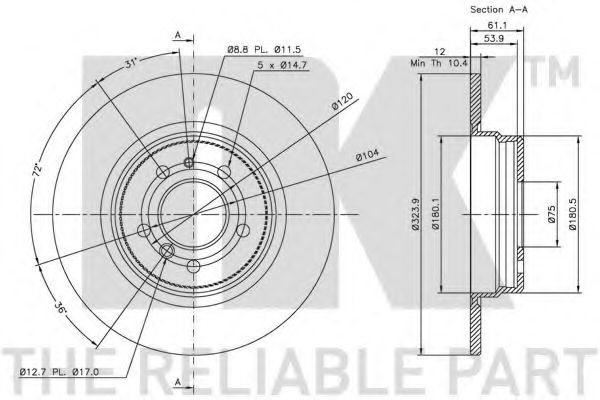 Disc frana 2