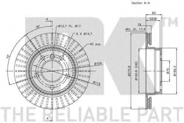 Disc frana 3