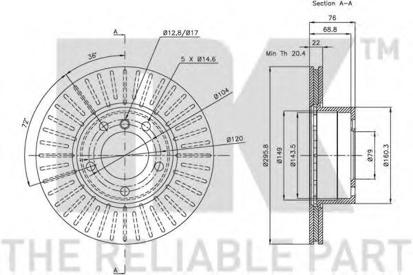Disc frana 3