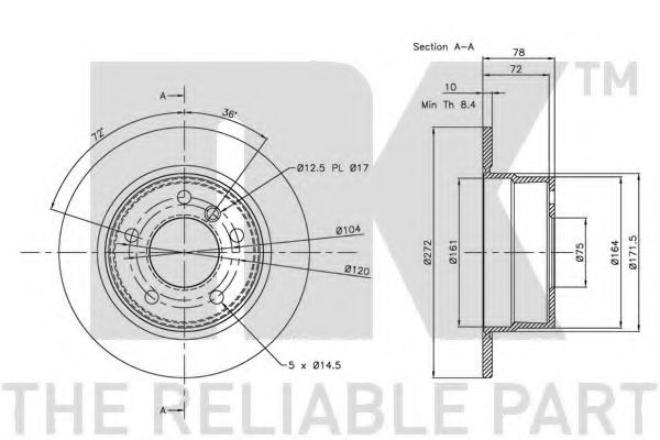 Disc frana 3