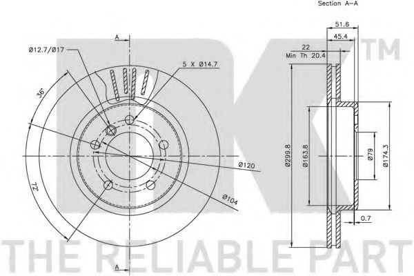 Disc frana 3