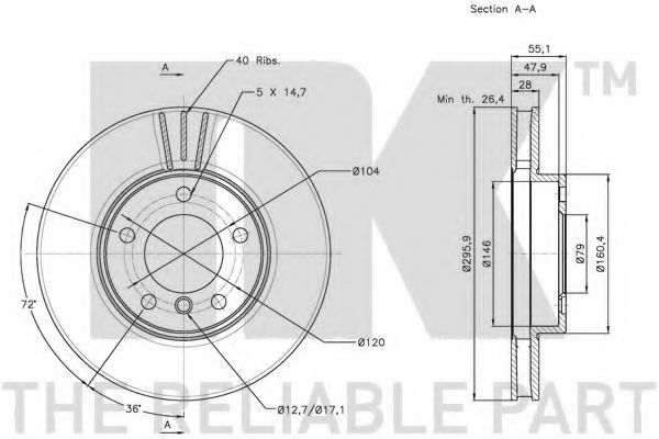 Disc frana 2