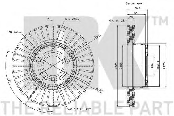 Disc frana 3