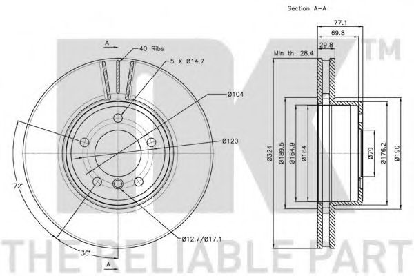 Disc frana 3