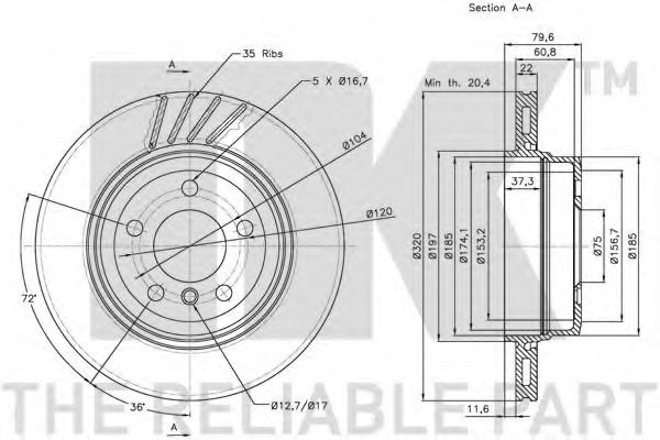 Disc frana 3
