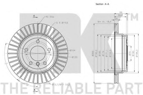 Disc frana 3