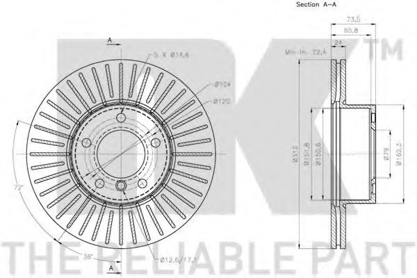 Disc frana 3