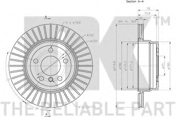 Disc frana 3