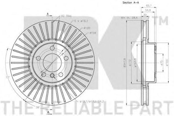 Disc frana 3