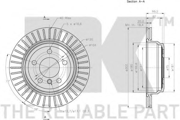 Disc frana 3