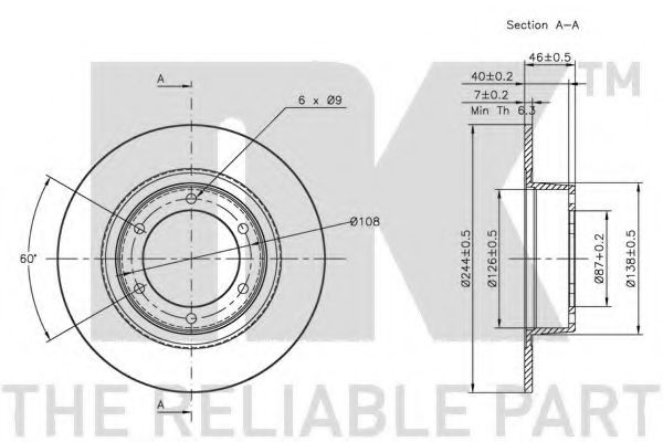Disc frana 2