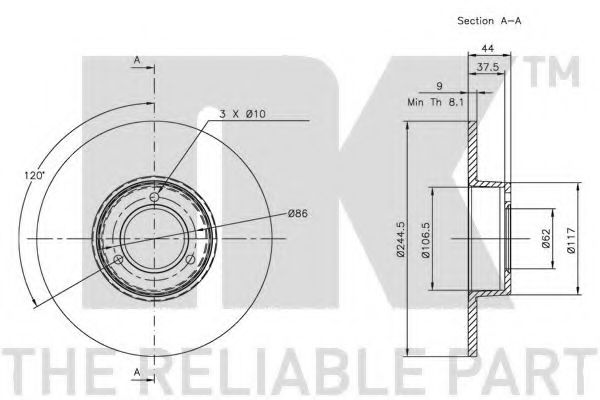 Disc frana 2