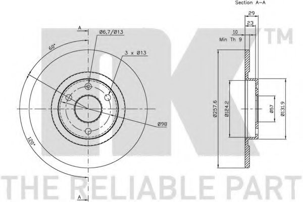 Disc frana 2
