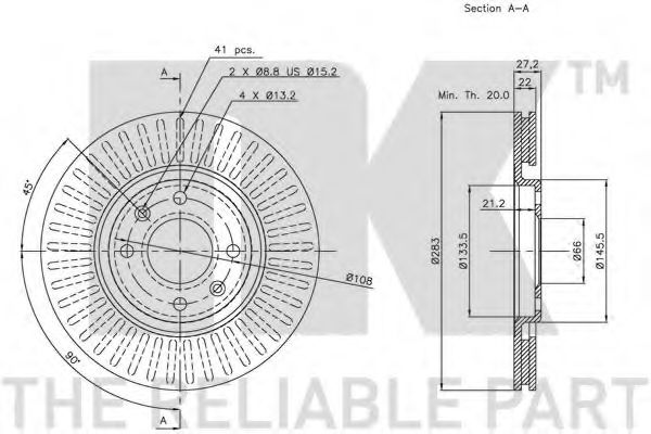 Disc frana 3