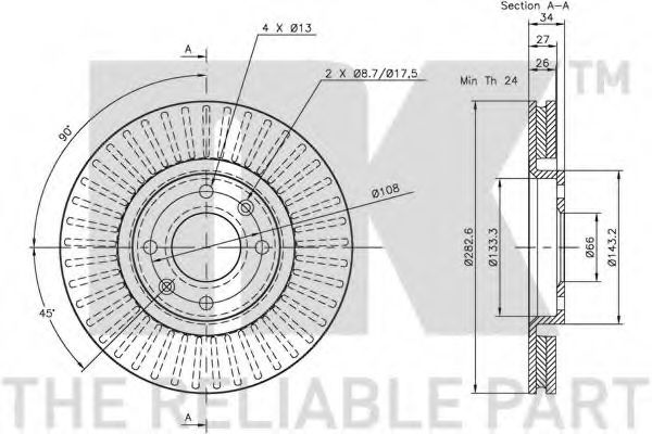 Disc frana 3
