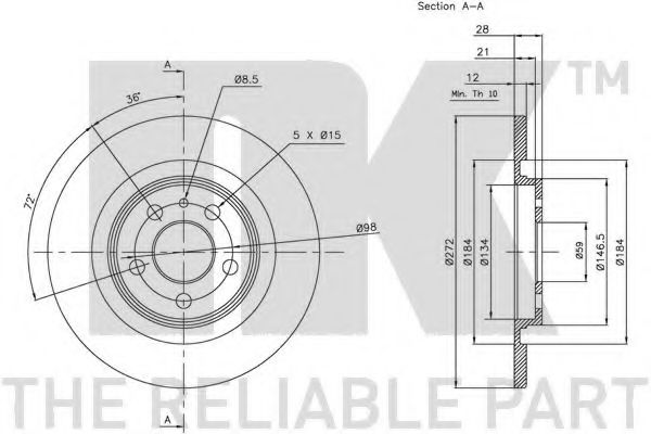 Disc frana 3